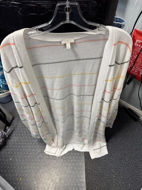 Talbots striped cardigan 2X // 041127